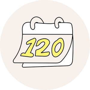 120 Day Warranty