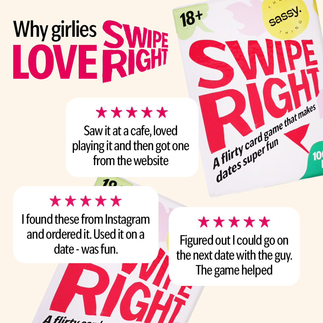 Swipe Right Card Game for Couples