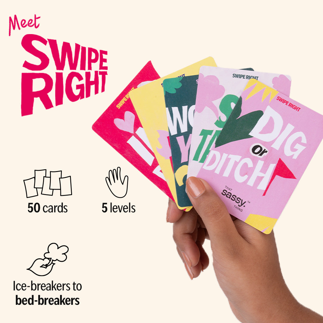 Swipe Right Card Game for Couples