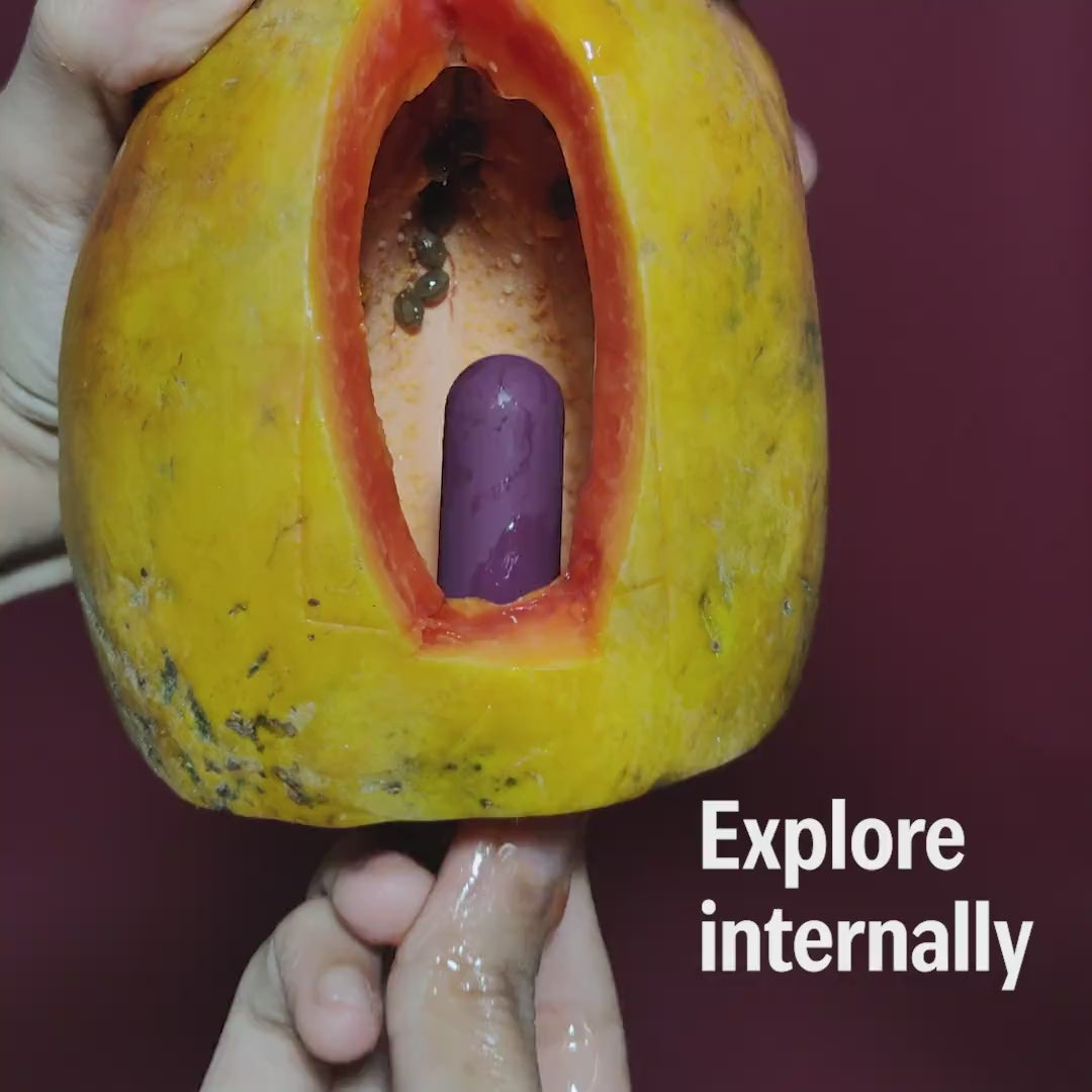 Bullet massager shown for internal play