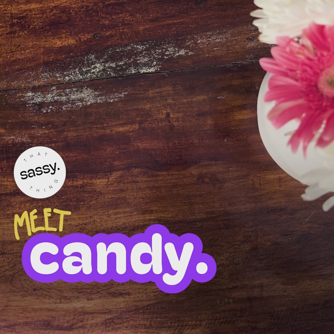 Candy Massager features video