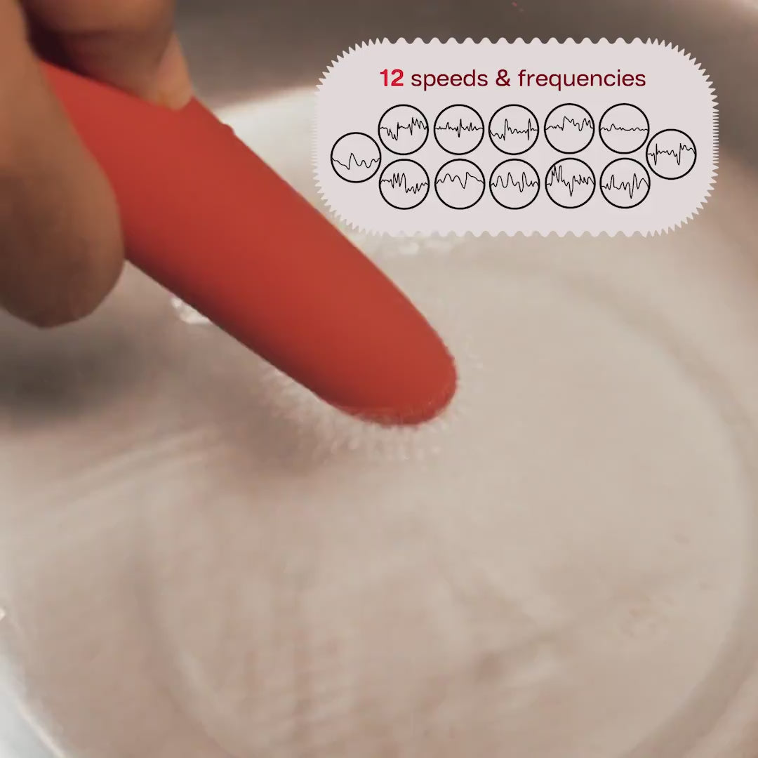 Candy massager with 12 speeds