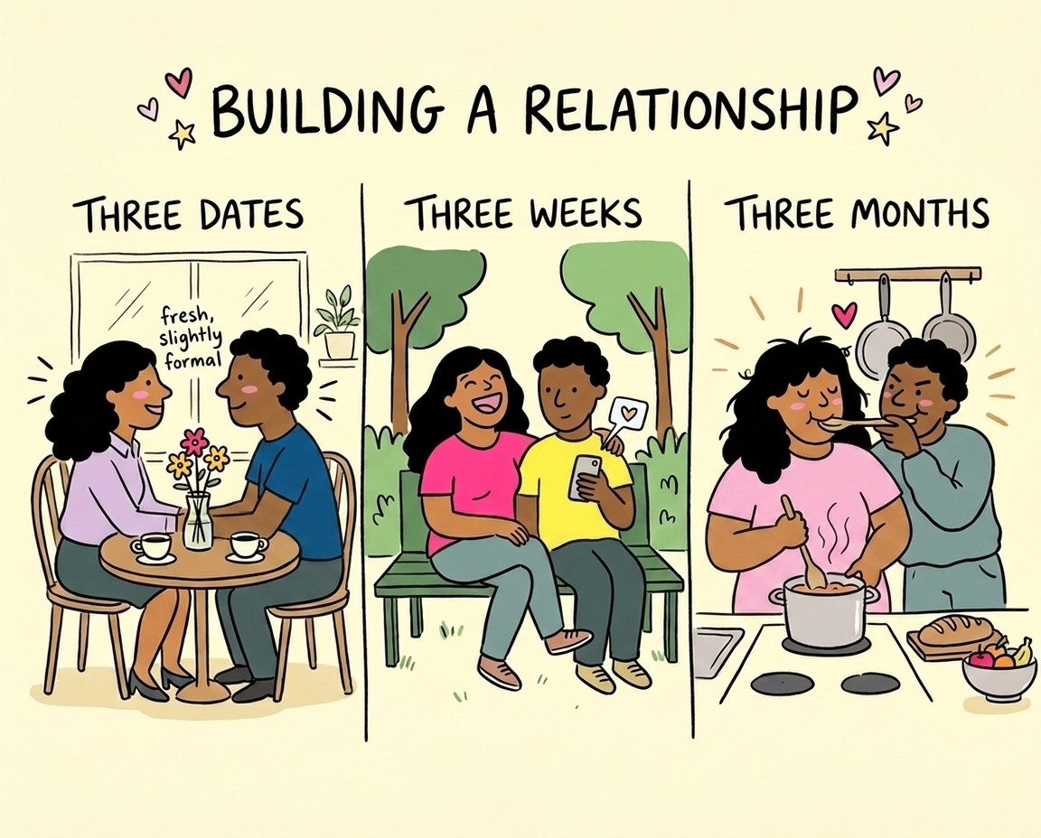 The 3-3-3 Dating Rule: Why One Date Isn't Enough to Know