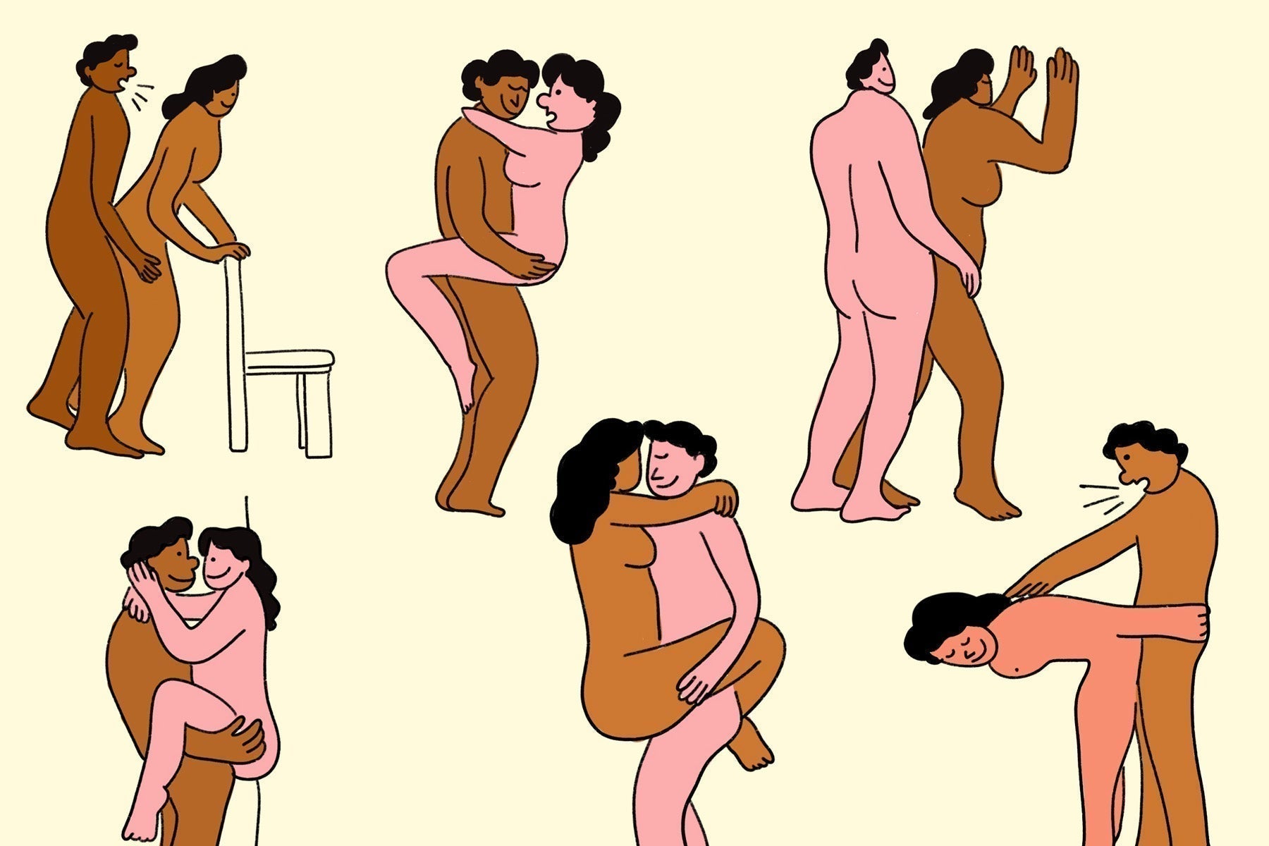 10 Standing Sex Positions for Couples with Height Differences