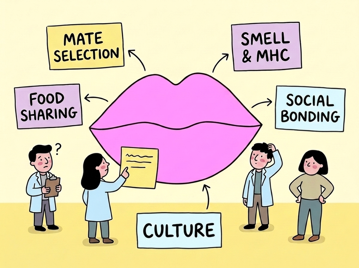 Why Do Humans Kiss? The Strange Evolution of One of Our Favourite Pastimes