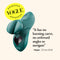 Fiddle Finger Massager - Gaga Green