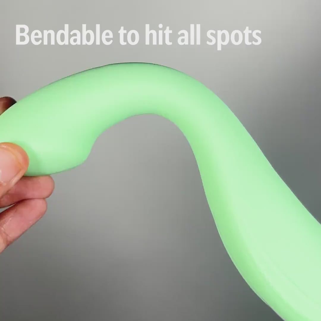 Flexible OG female personal massager bendable design to hit all spots.